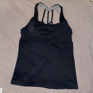 Women's Black Sport Top